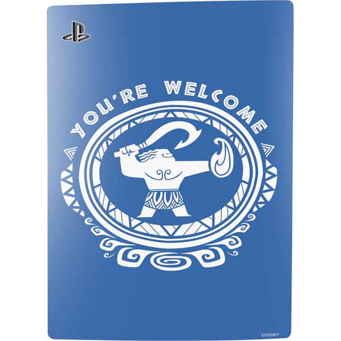Disney Princess Moana Youre Welcome PS5 Digital Edition Console Skin