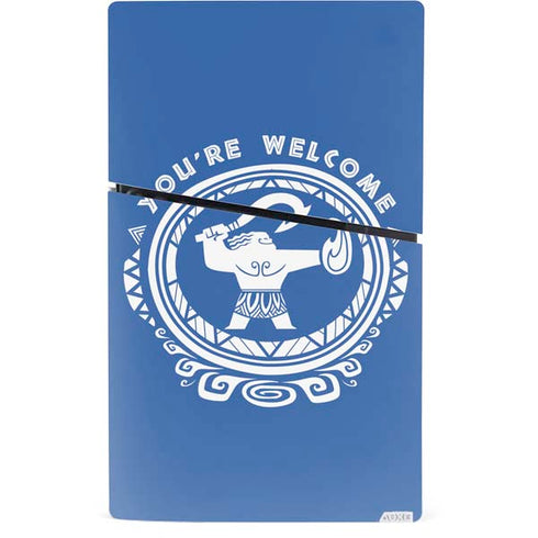 Disney Princess Moana Youre Welcome PS5 Slim Digital Edition Console Skin