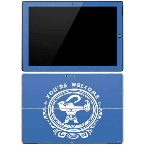 Disney Princess Moana Youre Welcome Surface Pro 3 Skin