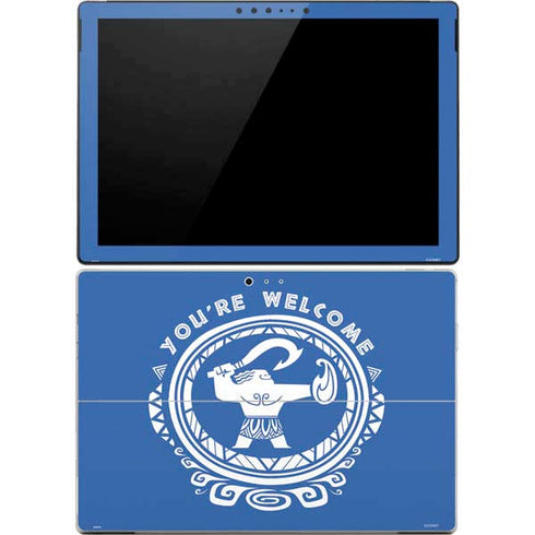 Disney Princess Moana Youre Welcome Surface Pro 4 Skin