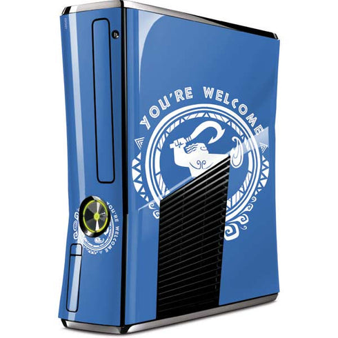Disney Princess Moana Youre Welcome Xbox 360 Slim (2010) Skin