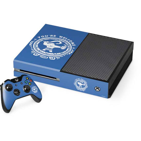 Disney Princess Moana Youre Welcome Xbox One Console and Controller Bundle Skin