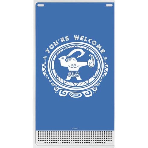 Disney Princess Moana Youre Welcome Xbox Series S Console Skin