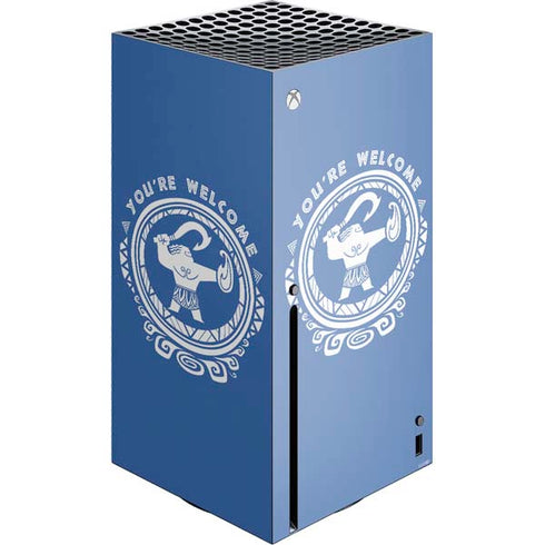 Disney Princess Moana Youre Welcome Xbox Series X Console Skin