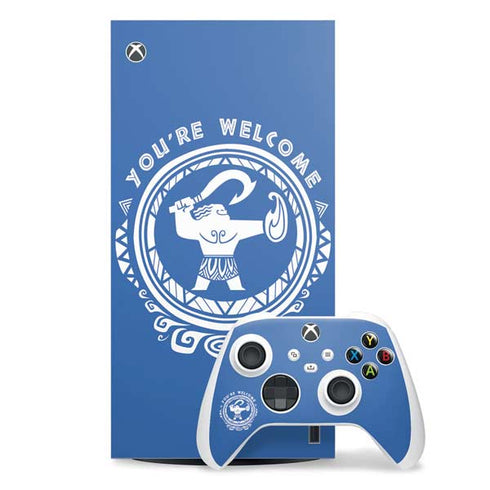 Disney Princess Moana Youre Welcome XBox Series X Digital Edition Bundle Skin