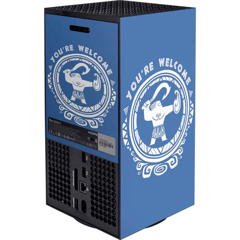 Disney Princess Moana Youre Welcome XBox Series X Digital Edition Bundle Skin