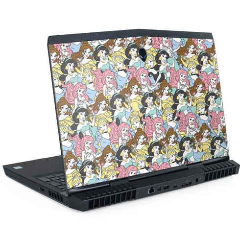 Disney Princess Disney Princesses Pattern Dell Alienware Skin