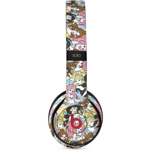 Disney Princess Disney Princesses Pattern Beats Solo 3 Wireless Skin