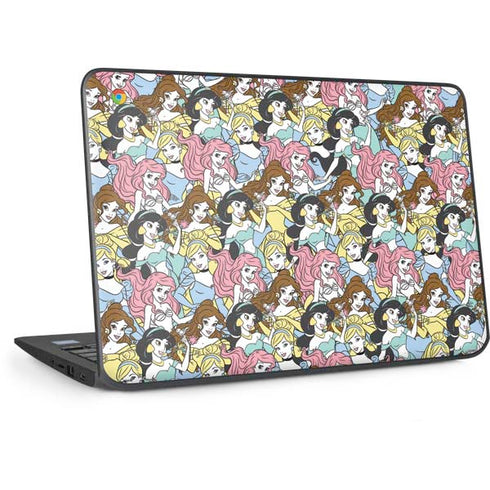 Disney Princess Disney Princesses Pattern HP Chromebook Skin
