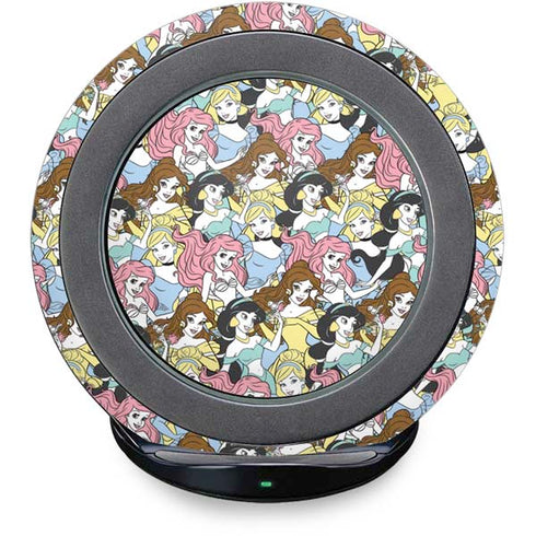 Disney Princess Disney Princesses Pattern Fast Charge Wireless Charging Stand Skin