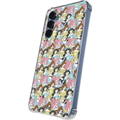 Disney Princess Disney Princesses Pattern Galaxy A35 5G Clear Case