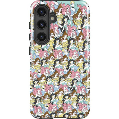 Disney Princess Disney Princesses Pattern Galaxy S25 Impact Case