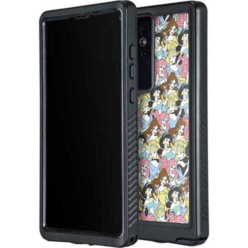 Disney Princess Disney Princesses Pattern Galaxy S24 Ultra Waterproof Case