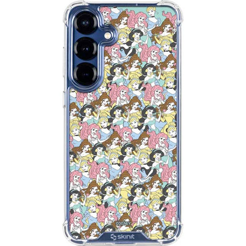 Disney Princess Disney Princesses Pattern Galaxy S25 Plus Clear Case