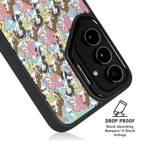 Disney Princess Disney Princesses Pattern Galaxy S26 Kickstand Case