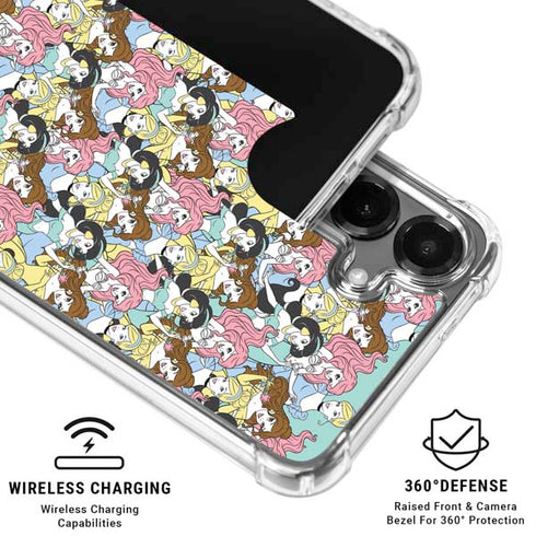 Disney Princess Disney Princesses Pattern Galaxy S26 Plus Clear Case