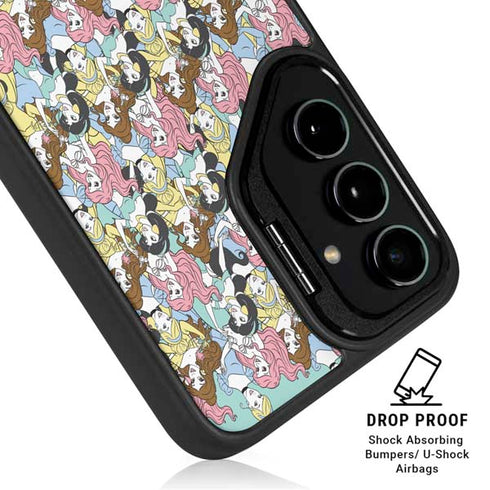 Disney Princess Disney Princesses Pattern Galaxy S26 Plus Kickstand Case