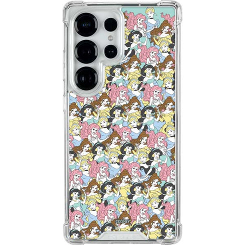 Disney Princess Disney Princesses Pattern Galaxy S26 Ultra Clear Case