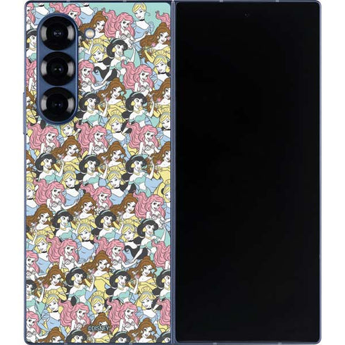 Disney Princess Disney Princesses Pattern Galaxy Z Fold6 Skin