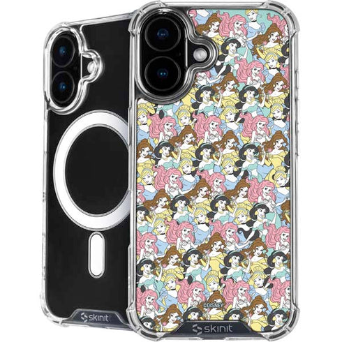 Disney Princess Disney Princesses Pattern iPhone 16 Plus MagSafe Case