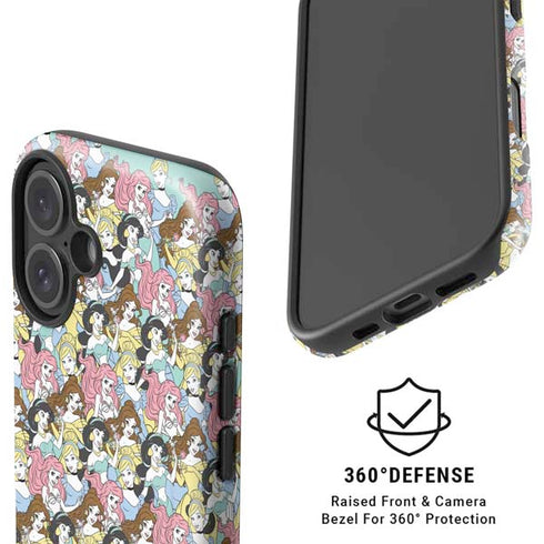 Disney Princess Disney Princesses Pattern iPhone 16 Plus Magsafe Impact Case