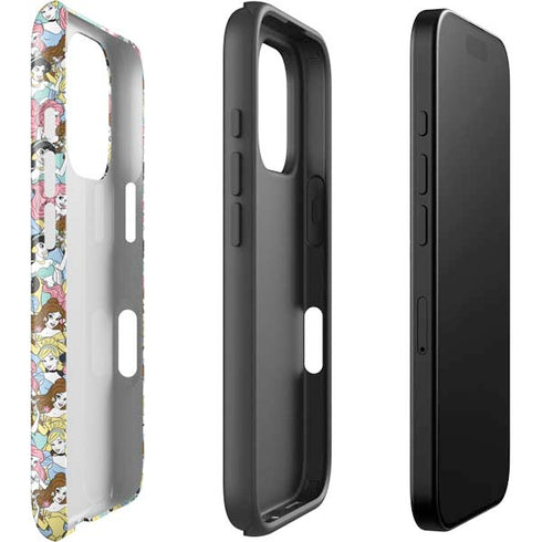 Disney Princess Disney Princesses Pattern iPhone 16 Pro Impact Case
