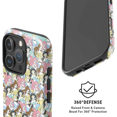 Disney Princess Disney Princesses Pattern iPhone 16 Pro Magsafe Impact Case