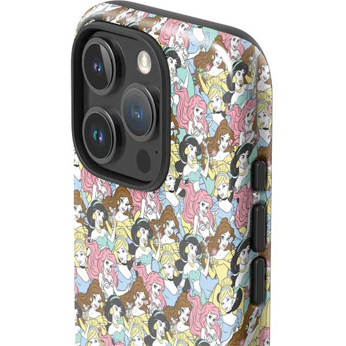 Disney Princess Disney Princesses Pattern iPhone 16 Pro Max Impact Case
