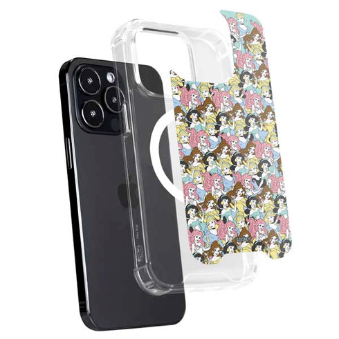 Disney Princess Disney Princesses Pattern iPhone 16 Pro Max MagSafe Case
