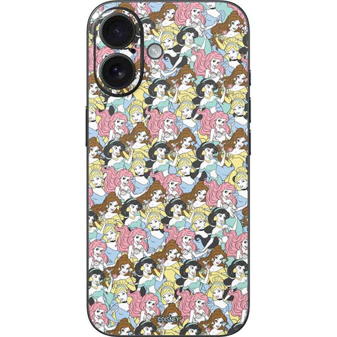 Disney Princess Disney Princesses Pattern iPhone 16 Skin