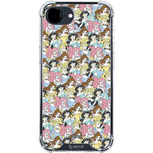 Disney Princess Disney Princesses Pattern iPhone 16e Clear Case