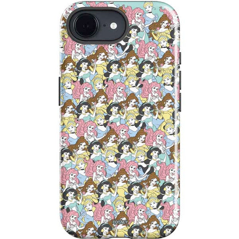 Disney Princess Disney Princesses Pattern iPhone 16e Impact Case