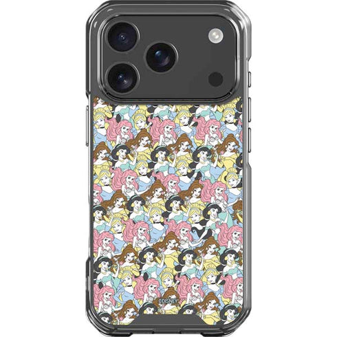 Disney Princess Disney Princesses Pattern iPhone 18 Pro Clear Case