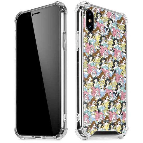 Disney Princess Disney Princesses Pattern iPhone X/XS Clear Case