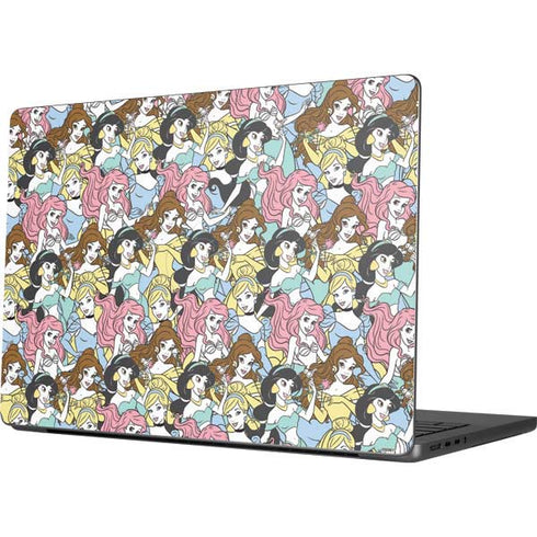 Disney Princess Disney Princesses Pattern Apple MacBook Pro 14-inch Skin