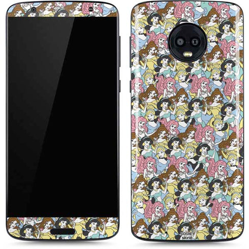 Disney Princess Disney Princesses Pattern Moto G6 Skin