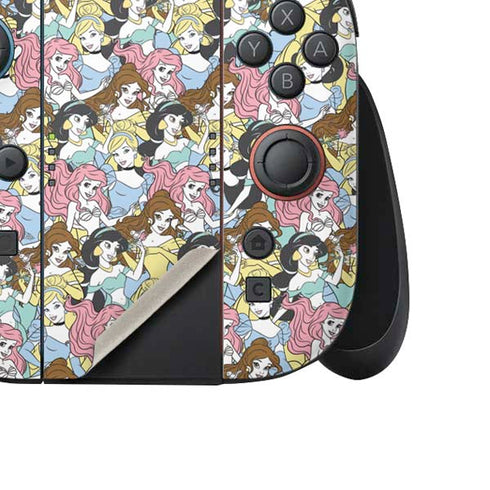 Disney Princess Disney Princesses Pattern Nintendo Switch 2 (2025) Joy-Con Controller Skin