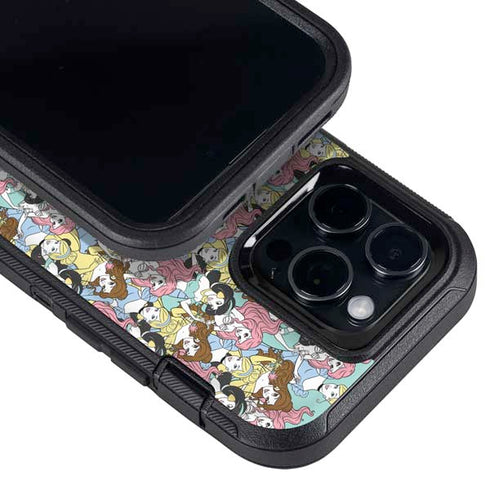 Disney Princess Disney Princesses Pattern Otterbox Defender iPhone Skin