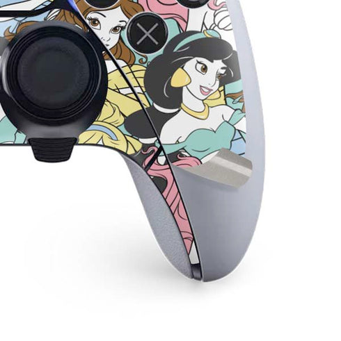 Disney Princess Disney Princesses Pattern PS5 DualSense Edge Pro Controller Skin