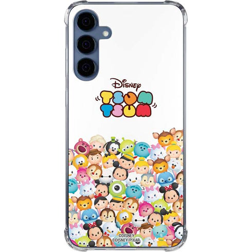 Disney Tsum Tsum Art Galaxy A35 5G Clear Case