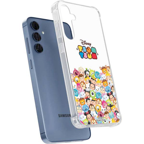 Disney Tsum Tsum Art Galaxy A35 5G Clear Case