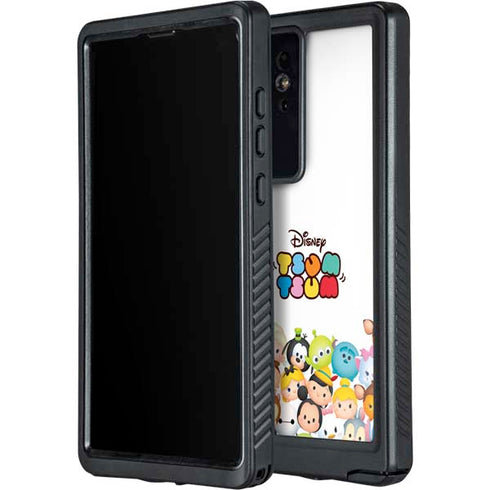 Disney Tsum Tsum Art Galaxy S24 Ultra Waterproof Case