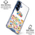 Disney Tsum Tsum Art Galaxy S25 Plus Clear Case