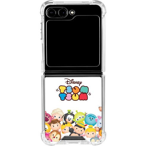 Disney Tsum Tsum Art Galaxy Z Flip6 Clear Case