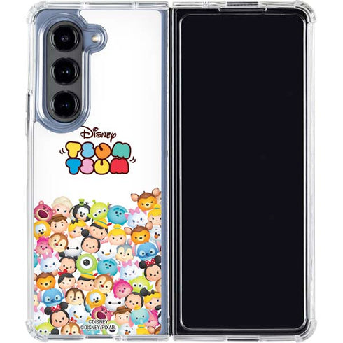 Disney Tsum Tsum Art Galaxy Z Fold5 5G Clear Case