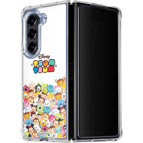 Disney Tsum Tsum Art Galaxy Z Fold5 5G Clear Case