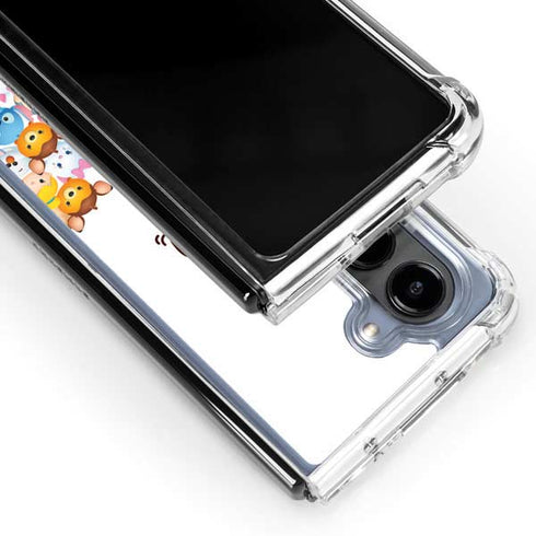 Disney Tsum Tsum Art Galaxy Z Fold5 5G Clear Case