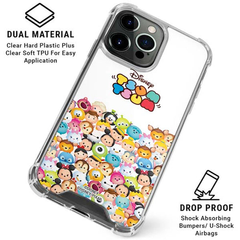 Disney Tsum Tsum Art iPhone 16 Pro Clear Case