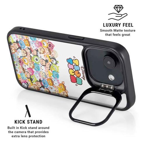 Disney Tsum Tsum Art iPhone 16e Kickstand Case