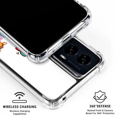 Disney Tsum Tsum Art Moto G Power 5G (2024) Clear Case